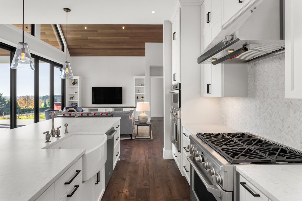Renovated kitchen with brand new appliances, counter and sink 